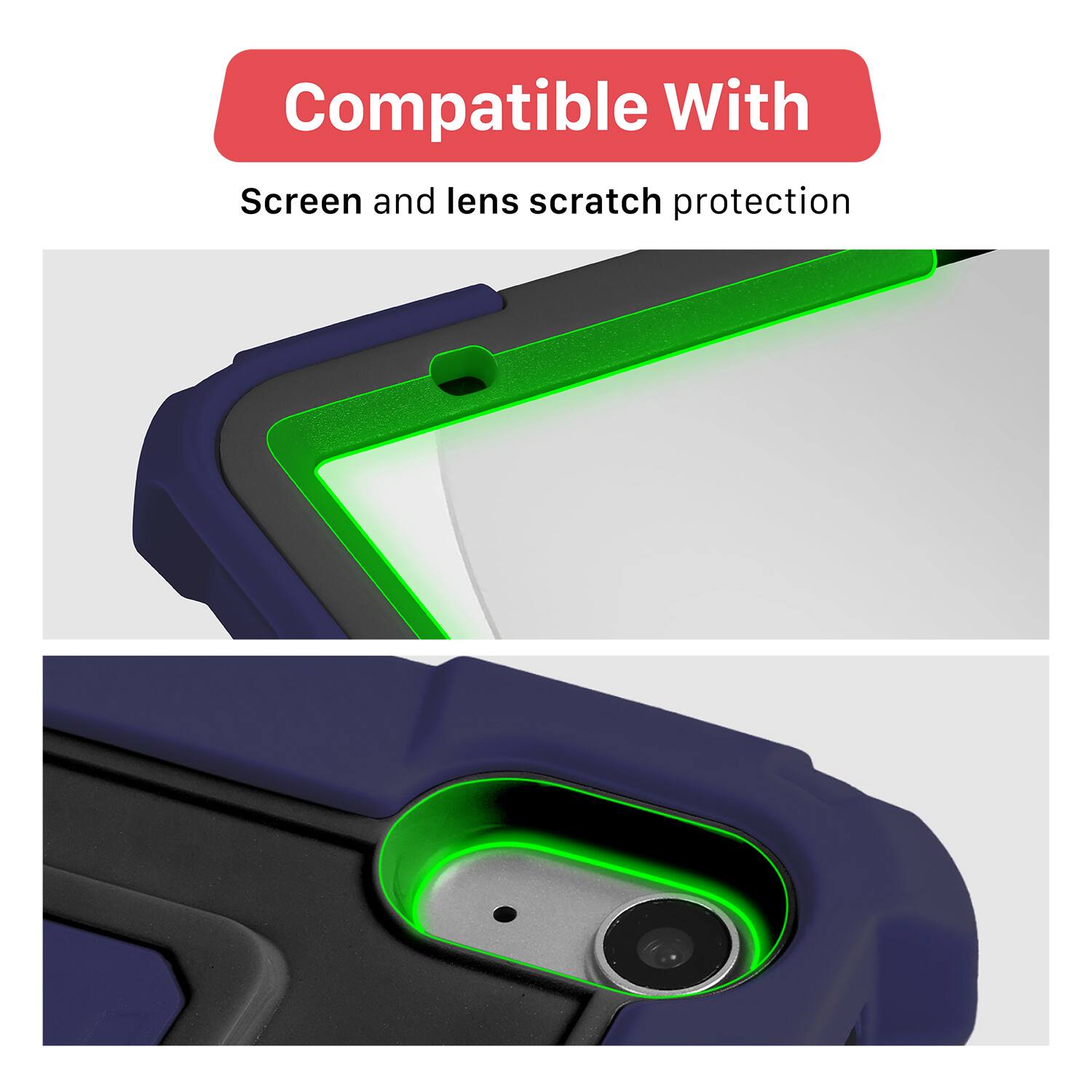 Compatible With  
Screen and lens scratch protection