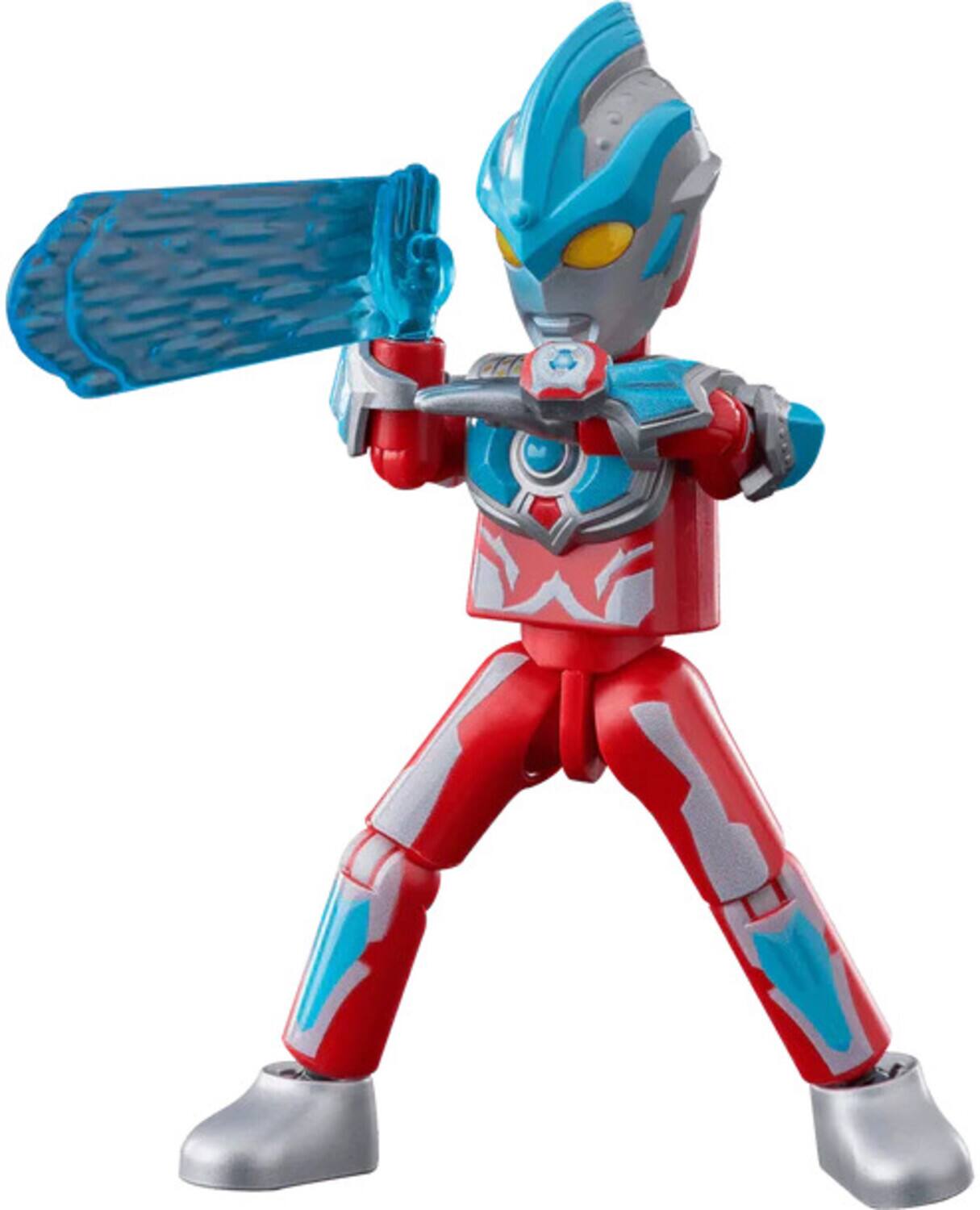 Alt View 3. PopMarket - Blokees - Ultraman - Galaxy Version - 09: Glitter Ginga 9ct Model Kit Display   - COLLECTIBLES - Multicolor.