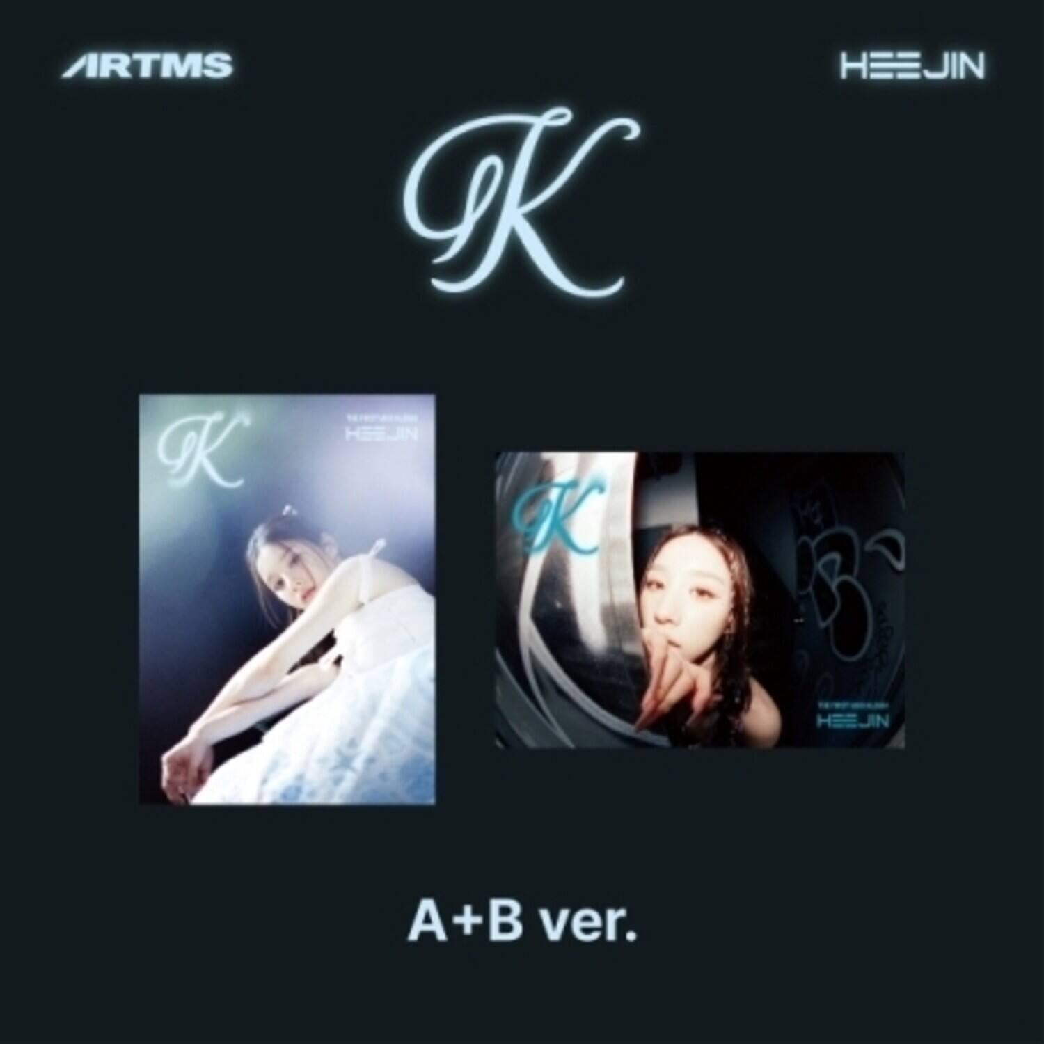 Heejin - K - Random Cover - incl. 50pg Booklet, Special Object, Sticker, Poster, Clear Photocard + - COMPACT DISCS [CD]