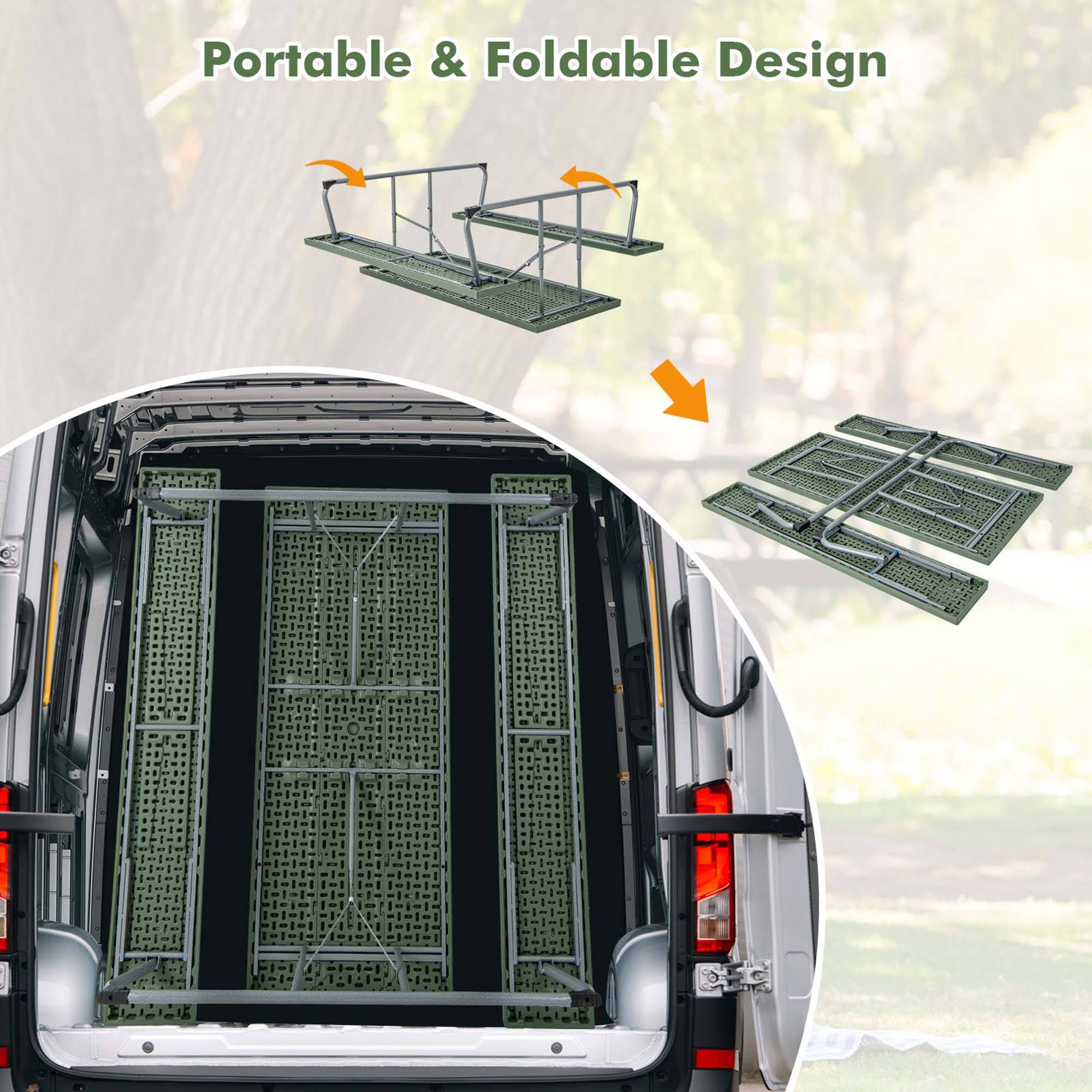 Portable & Foldable Design