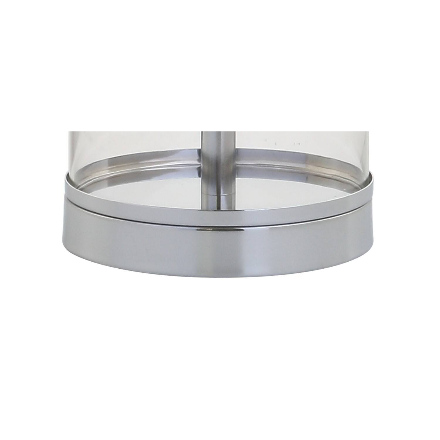 Alt View 7. Jonathan Y - Collins 29" Glass LED Table Lamp, Clear/Chrome - Clear/Chrome.