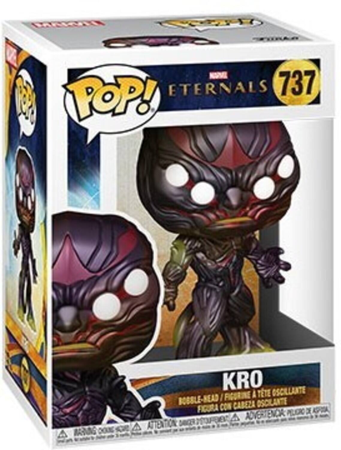 CAnkil NORML ETERNALS 737 POP! A MARNING KRO FIGURINE A TTE OSCILLANTE BOBBLE-HEAD CON CABEZA OSCILANTE FIGURA PELGRO DE AFA A ADVERTENCE A ATTENTION