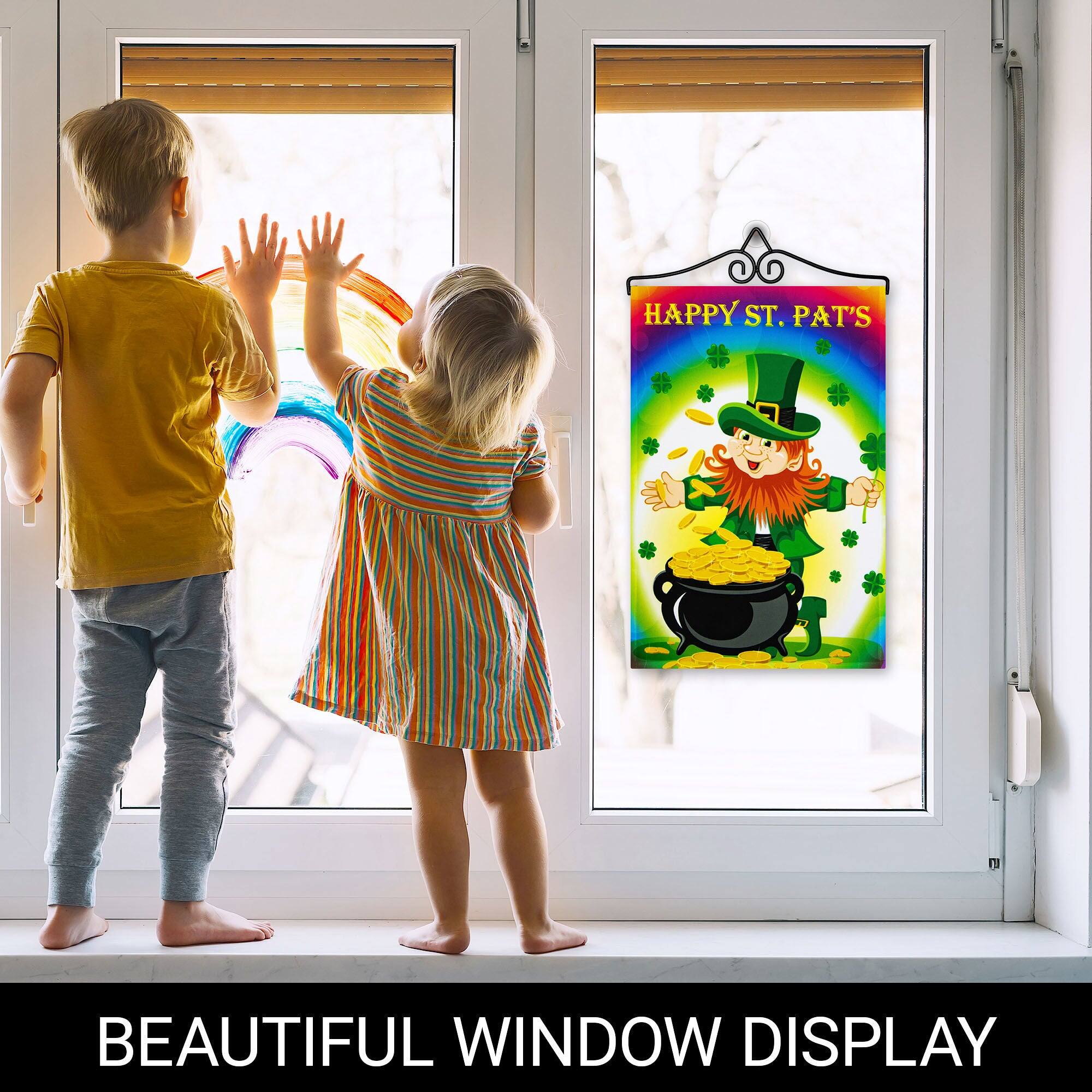 HAPPY ST. PAT'S  
BEAUTIFUL WINDOW DISPLAY