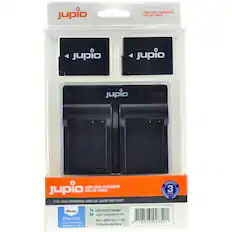 jupio
USB DUO CHARGER VALUE PACK
jupio
jupio
WARRANTY USB DUO CHARGER 3 YEAR WARRANTY USB DUO CHARGER AND 2X JUPIO BATTERY
Model: 1x USB DUO Charger
2x Jupio replacement for: CPA1004 Pan. DMW-BLC12E+
For: Panasonic
1200mAh battery DMW-BLC12E+