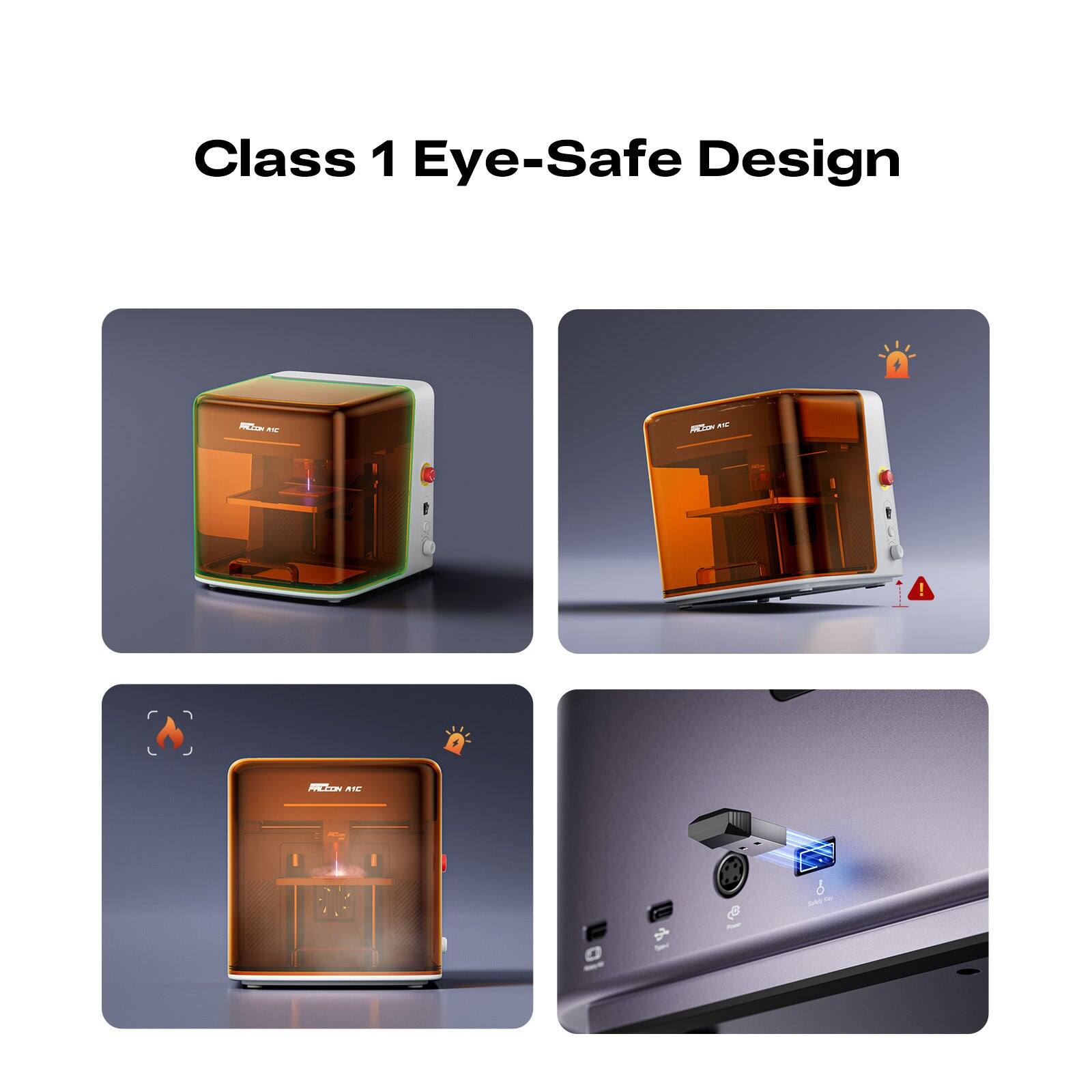 Class 1 Eye-Safe Design

PALCOM AIC
ARCON 21
FALCON A1C