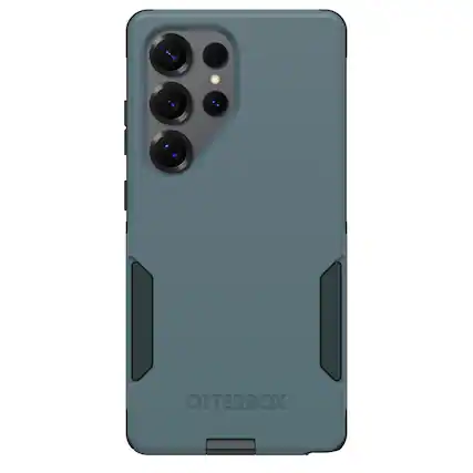 Front. OtterBox - Commuter Series Hard Shell for Galaxy S25 Ultra - Sagebrush Green.