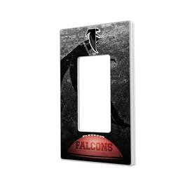 Keyscaper - Atlanta Falcons Legendary Design Single Rocker Lightswitch Plate - Multicolor