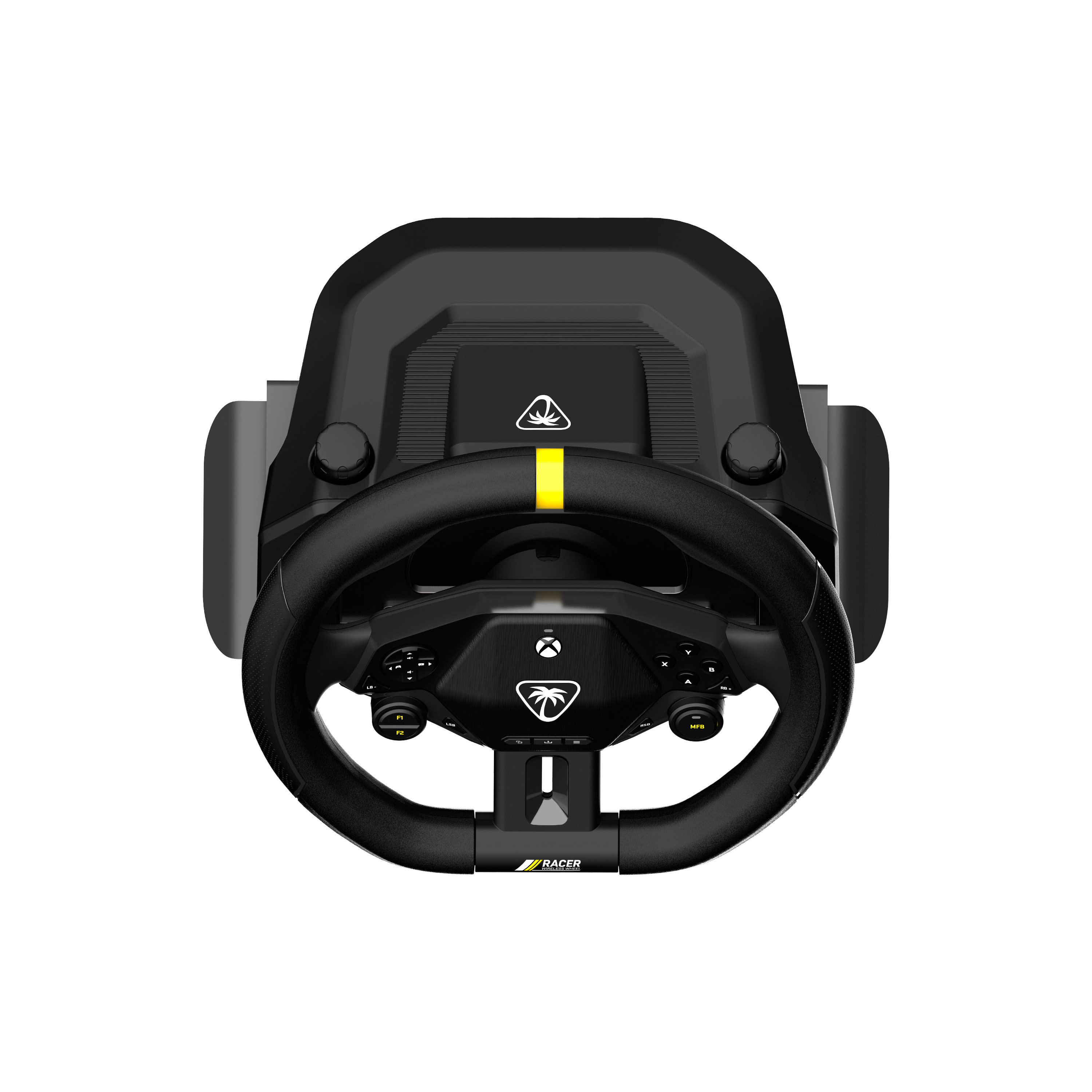 Back. Turtle Beach - Racer Wireless Racing Wheel - Black.