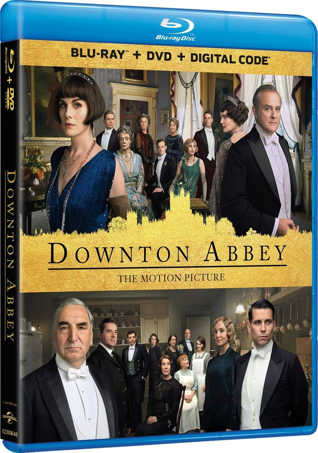 Angle. Downton Abbey: The Movie (DVD + Digital) [Blu-ray].