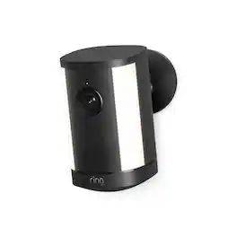 Ring - Spotlight Cam Retinal 4K Plus, Battery - Easy DIY install, Motion-Activated Spotlights, home or business security - Black