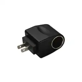 Reiko - 650Mah Ac To Dc Wall Adapter To Car Charger In - Black
