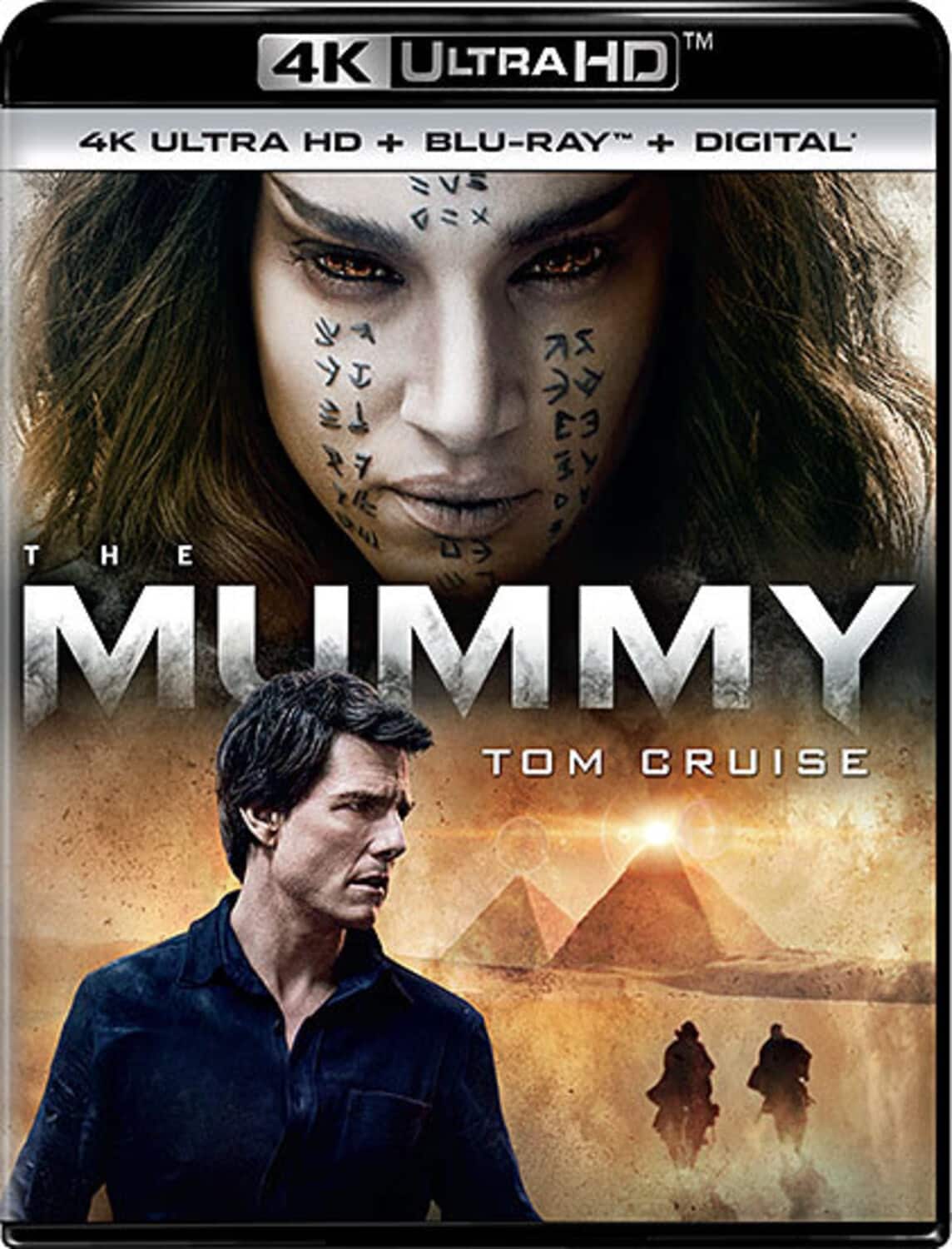 Front. The Mummy   - 4K Blu-Ray.