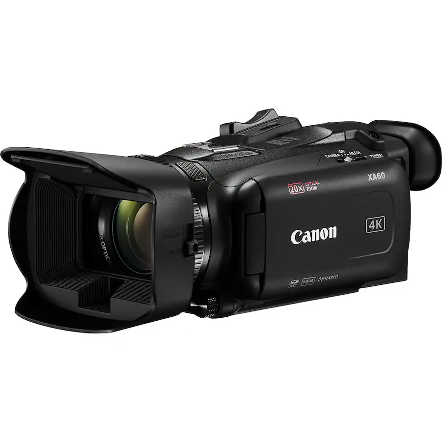 Bundle Canon XA60 Professional UHD 4K Camcorder + 64GB Memory Card ...