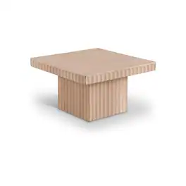 Meridian Furniture - Spencer Natural Oak Veneer Coffee Table - Brown