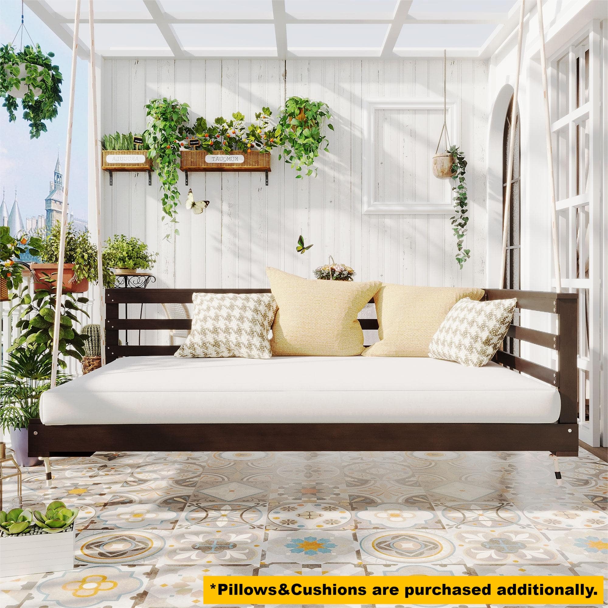 *Pillows & Cushions are purchased additionally.