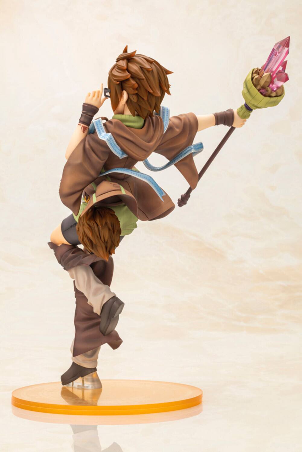 Alt View 3. PopMarket - Kotobukiya - Yu-Gi-Oh! Card Game - Aussa The Earth Charmer / Yu-Gi-Oh! Card Game Monster Figure - COLLECTIBLES - Multicolor.