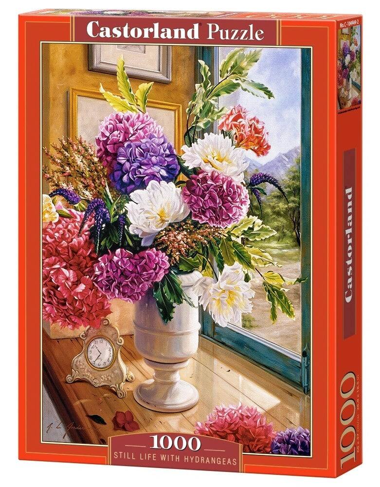 Castorland Puzzle, 1000, Still Life with Hydrangeas, Castorland: 1000