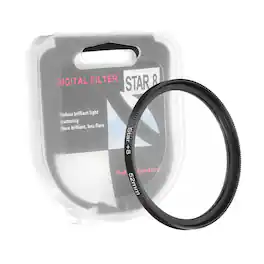 Unique Bargains - 52mm Star Filter, 8 Points Starburst Variable Twinkle Effect Ultra Slim Optical for Nikon DSLR