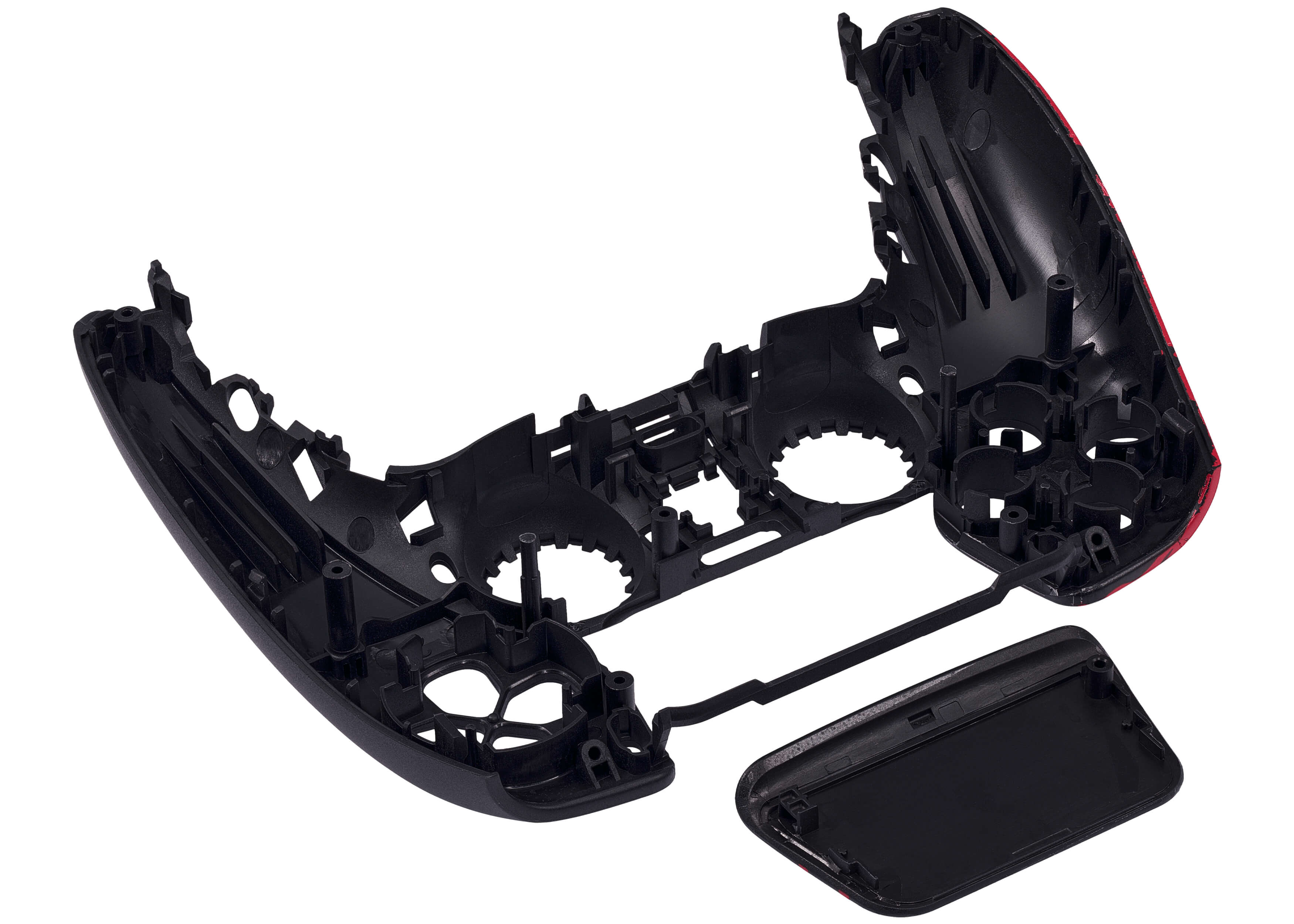 Alt View 2. MobileSentrix - Spider-Man - PlayStation 5 PS5 Compatible Controller Top Faceplate.