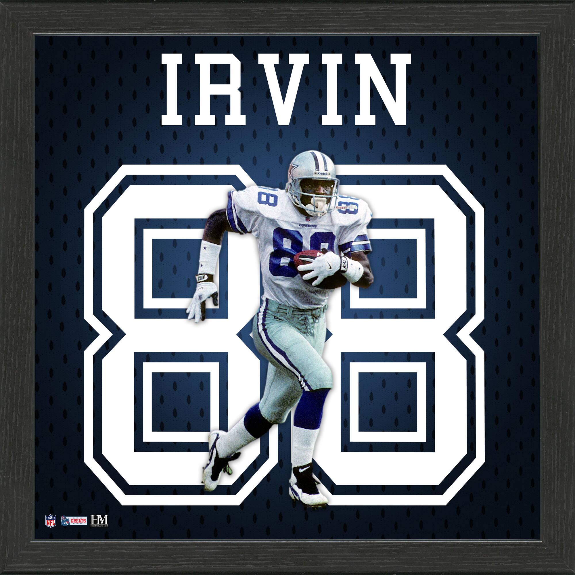 Michael Irvin Dallas Cowboys 13'' x 13'' Jersey Number Frame