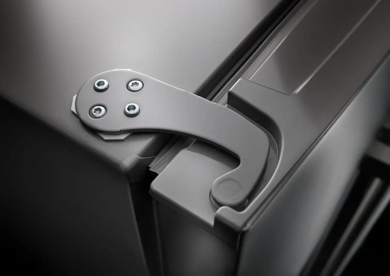 Alt View 14. Maytag - 28.7 Cu. Ft. Side-by-Side Built-in Refrigerator with Arctic Blue Interior - Fingerprint Resistant Stainless Finish.