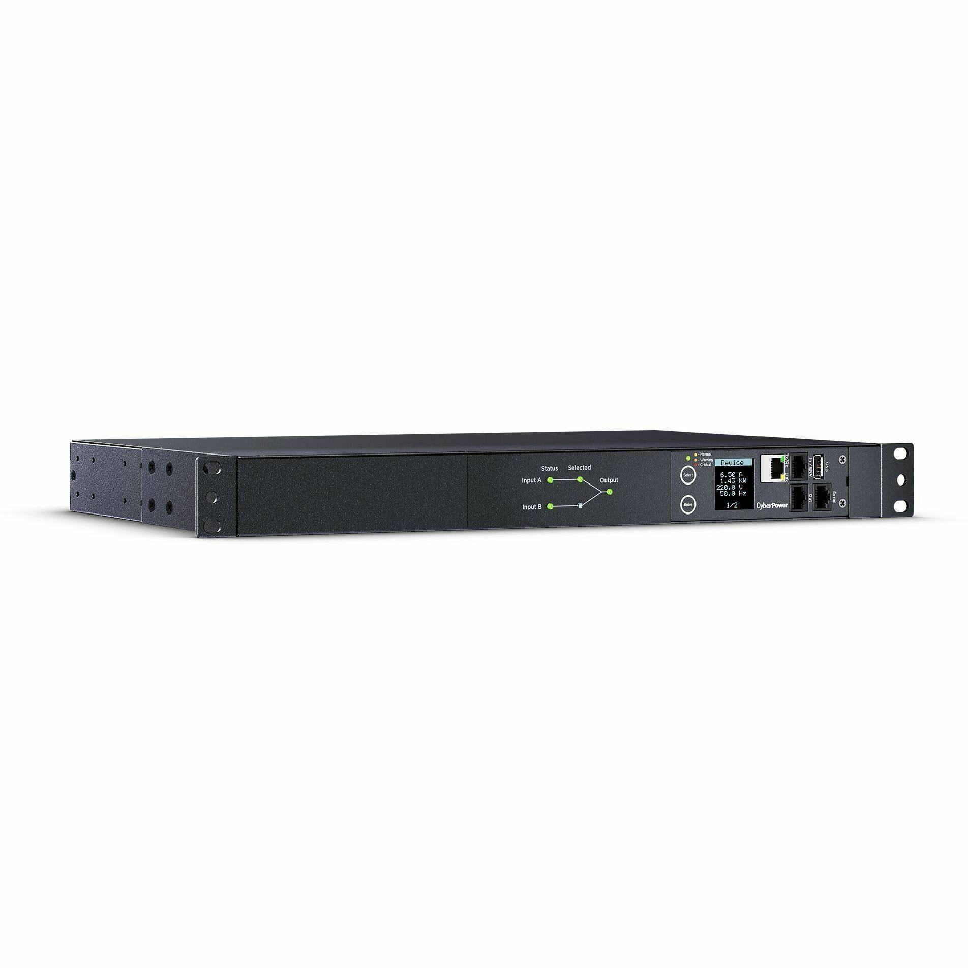 Status Selected  
Input A  
Output  
Input B  

Seujoe 6.50 30g .43  228.0 4 50.8  1/2 CyberPower