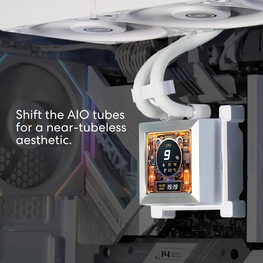 Lian Li Hydroshift 360 AIO Pre installed 3 x 28MM Fans Side