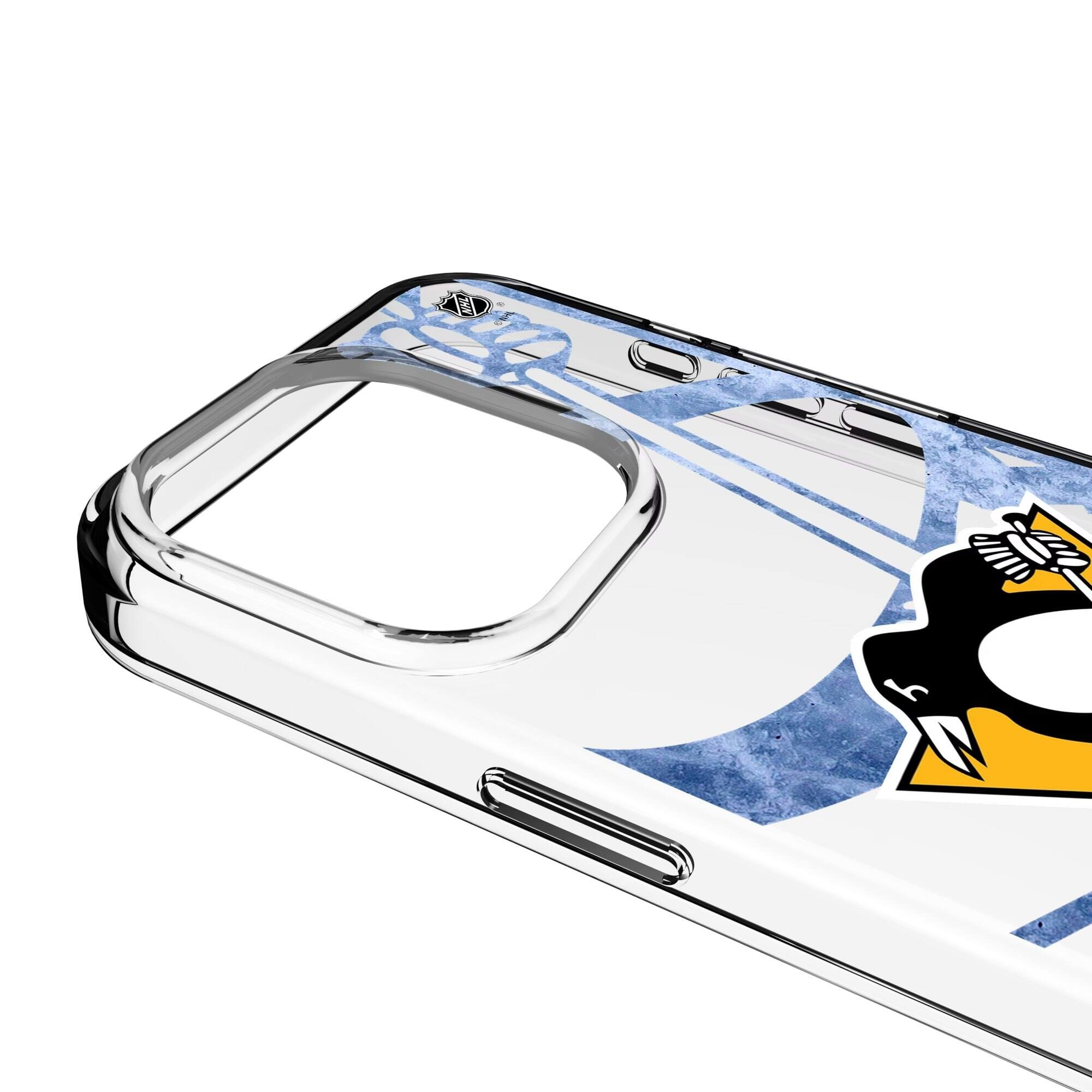 Alt View 2. Keyscaper - Pittsburgh Penguins iPhone Clear Ice Case - 16 - Multicolor.