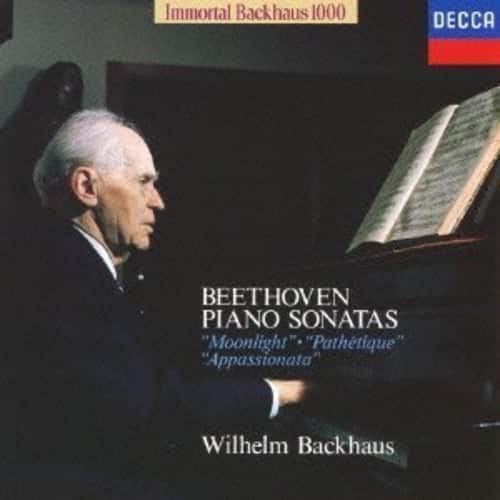 Wilhelm Bachhaus - Beethoven: Piano Sonatas 14 & 8  - COMPACT DISCS