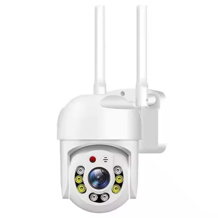 Cluzine - 1080P Outdoor PTZ WiFi Security Camera, IP66 Waterproof, Color Night Vision, Motion Alert