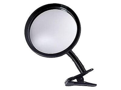 Front. See All - ICU Personal Convex Security Mirror - Black.
