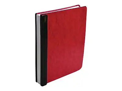 Front. ACCO - Expandable Non-View Post Hanging Data Binder - Red.