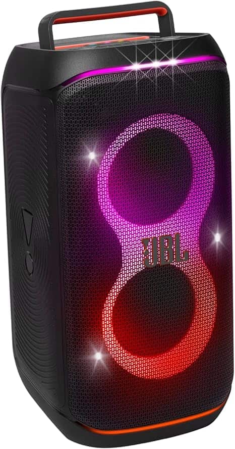 JBL - Club 120 PartyBox Portable Party Speaker with Foldable Handle - Black