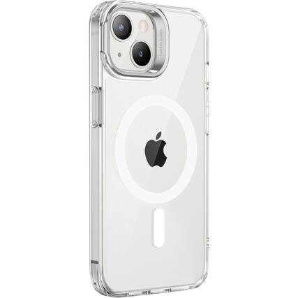 Angle. SaharaCase - Hybrid-Flex Kickstand Case for Apple iPhone 14 Plus - Clear.