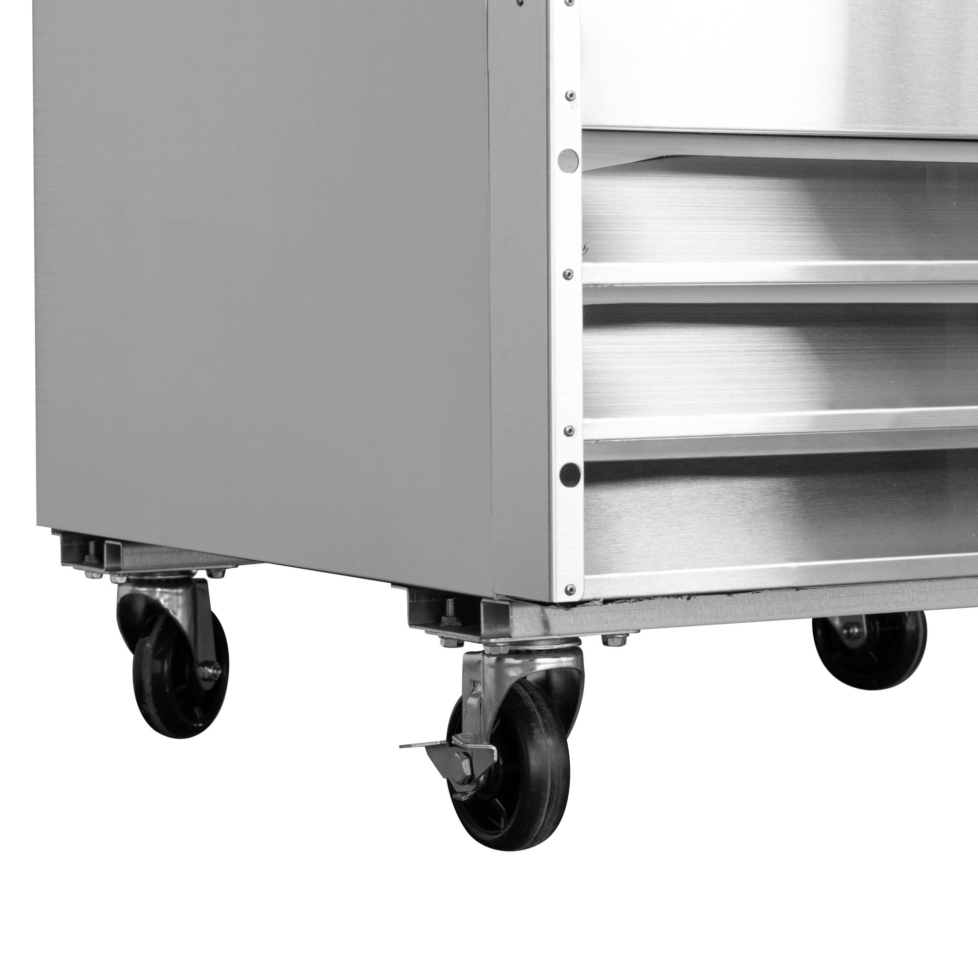 Alt View 8. Koolmore - 29 in. Commercial Stainless Steel One-Door Reach-In Freezer 23 cu ft. RIF-1D-SS - Stainless steel.