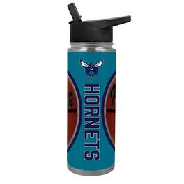 Great American Products - Charlotte Hornets 24oz. Jr. Thirst Game Ball Hydration Bottle - Brown