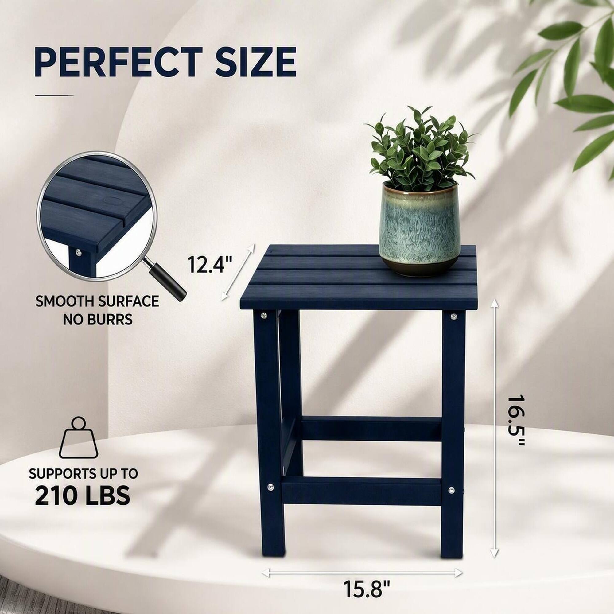 PERFECT SIZE

SMOOTH SURFACE NO BURRS

SUPPORTS UP TO 210 LBS

12.4"

16.5"

15.8"