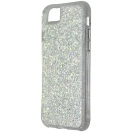 Case-Mate - Twinkle Case for Apple iPhone SE (3rd/2nd Gen)/8/7 - Stardust - Silver