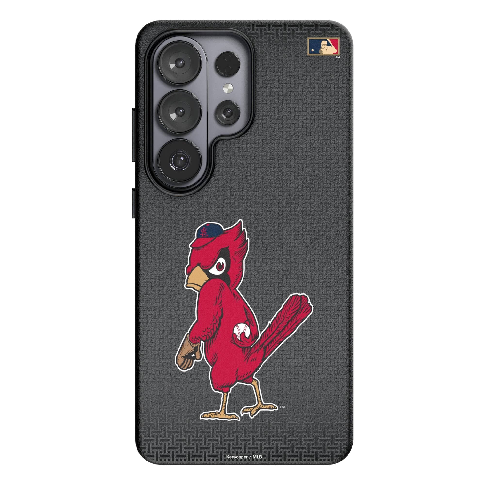 Keyscaper - MLB - St. Louis Cardinals - Cooperstown Collection 1950s Galaxy Magnetic Bump Case - S26 - Black price history on PriceWatchPro