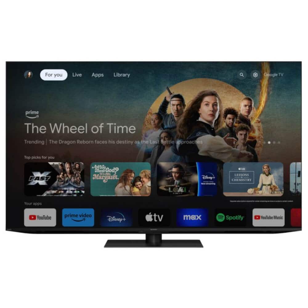 For you
Live
Apps
Library
prime
The Wheel of Time
Trending | The Dragon Reborn faces his destiny as the Last Battle approaches
Top picks for you
FAST
The God?
Margaret.
LOA
Disney+
LESSONS CHEMISTRY
Your apps
YouTube
prime video
Disney+
tv
max
Spotify
YouTube Music