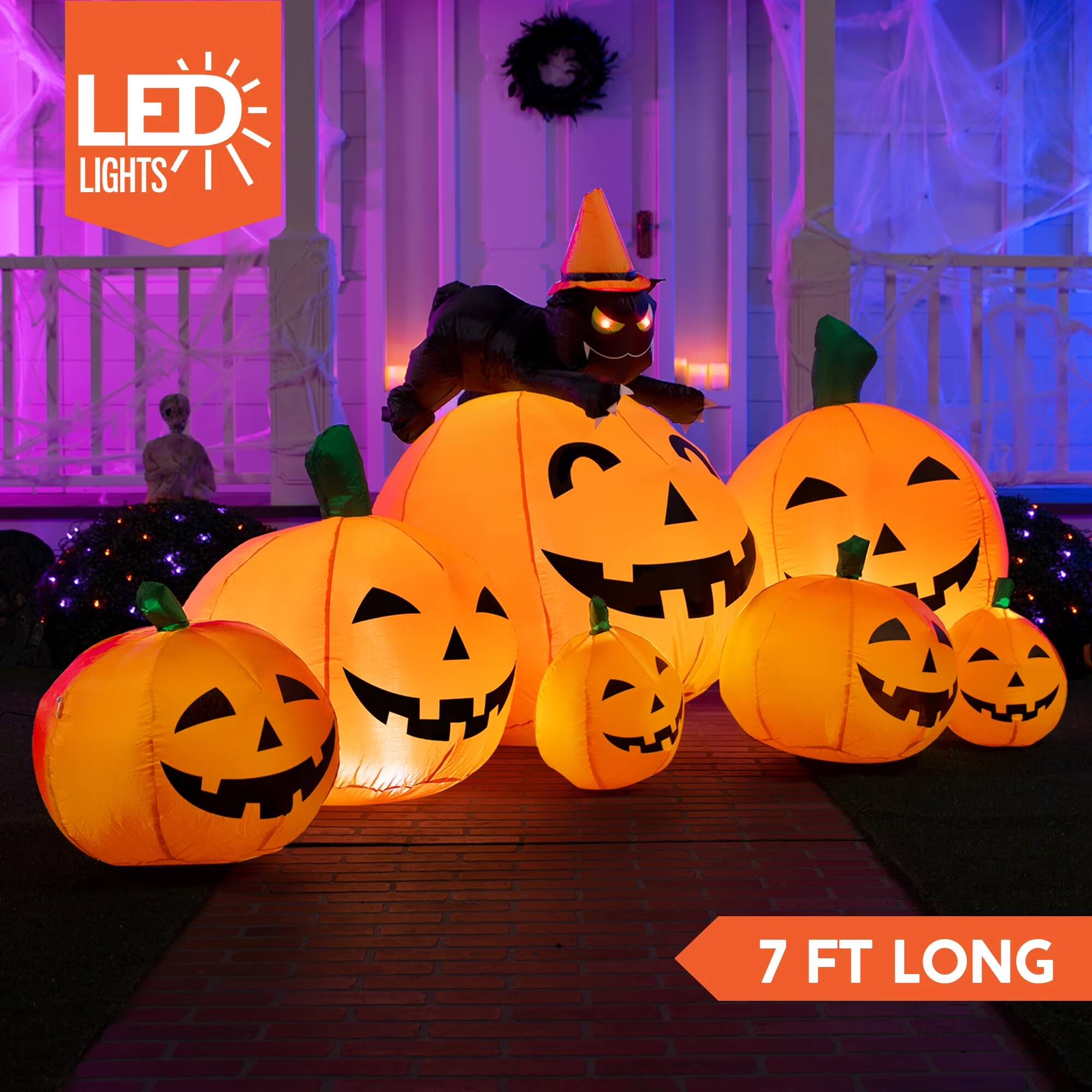 LED LIGHTS  
7 FT LONG