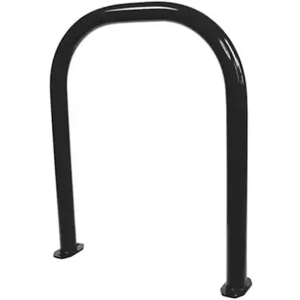 Front. Saris - Infrastructure - Bike Dock - High Security Bicycle Parking - 2 Bikes - Black.