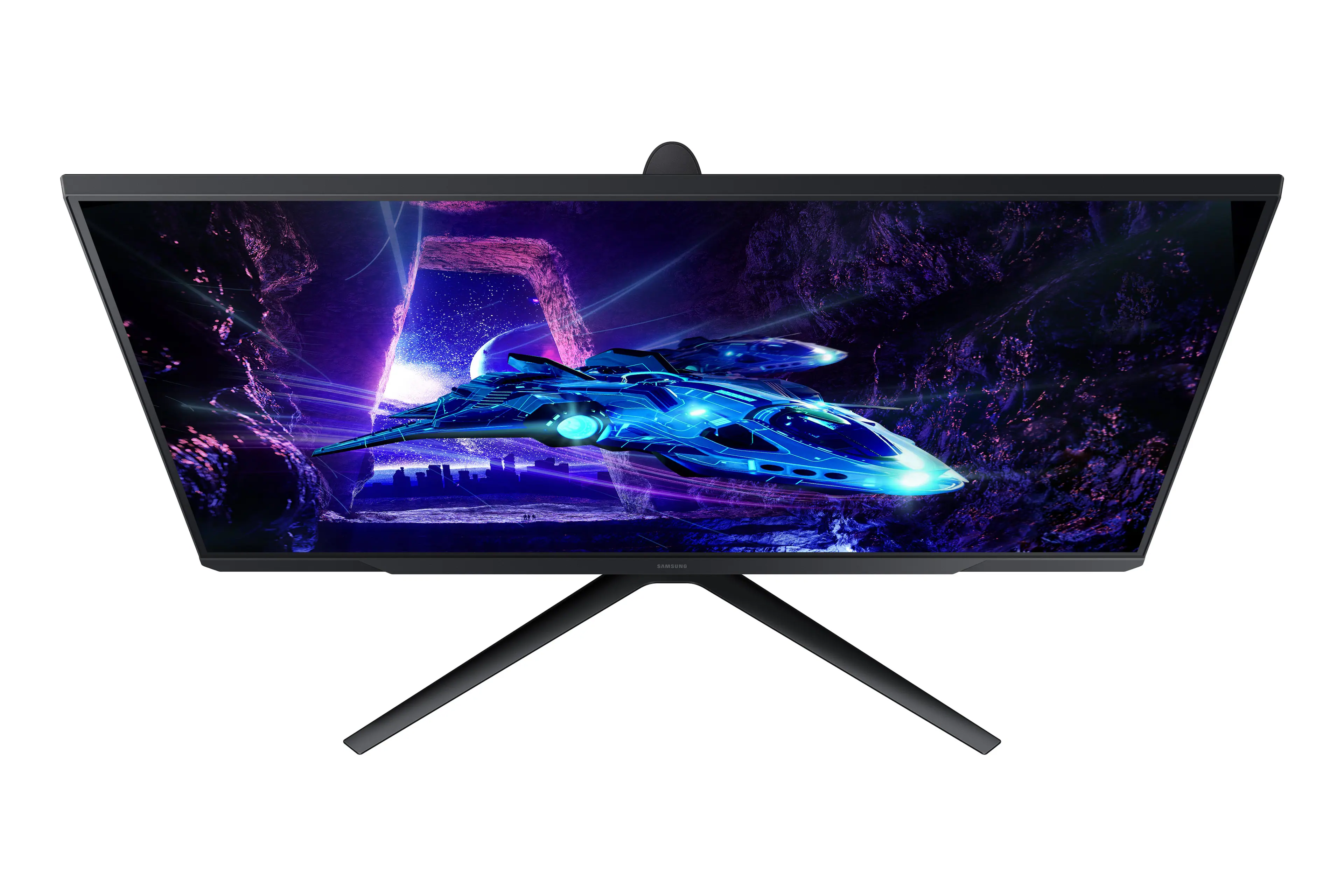 Alt View 26. Samsung - Odyssey G30D 32" LED AMD FreeSync Premium 180Hz 1ms Gaming Monitor (DisplayPort, HDMI) - Black.