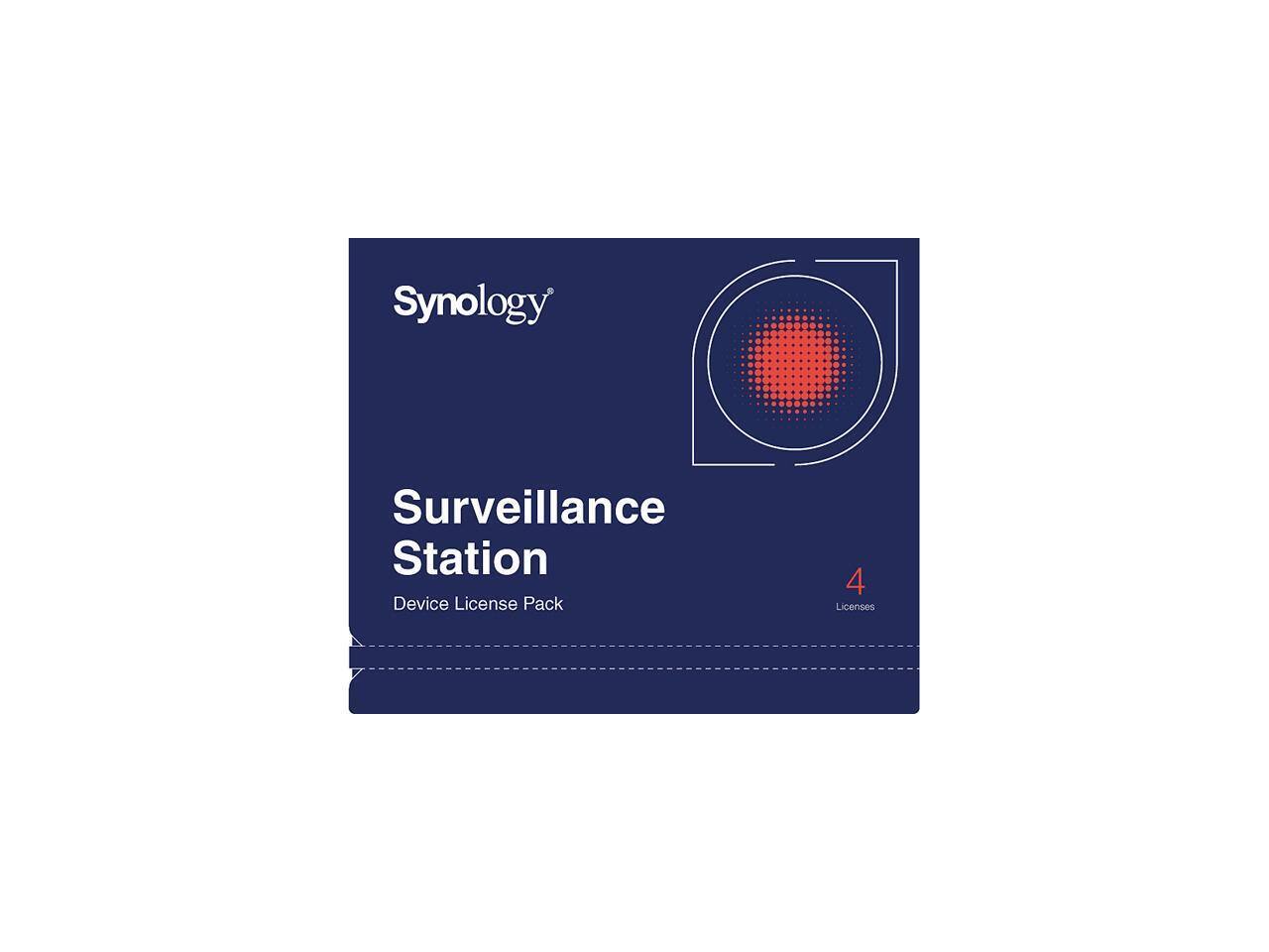 Synology Surveillance Station Device License Pack 4 Licenses