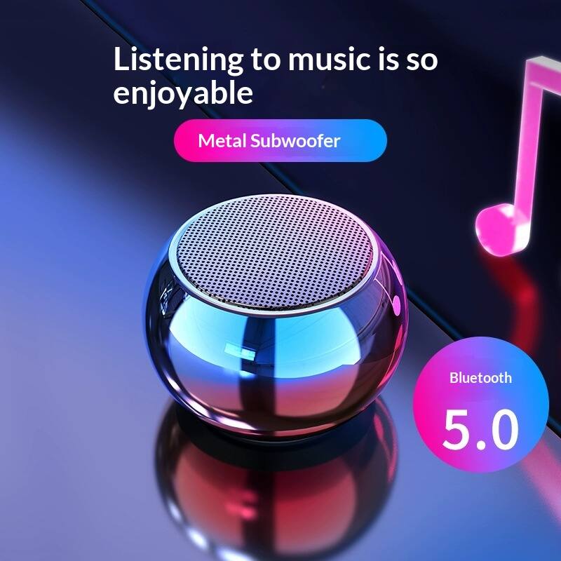 Listening to music is so enjoyable  
Metal Subwoofer  
Bluetooth 5.0