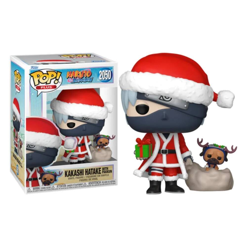 Funko - Pop! Naruto Shippuden: Holiday Kakashi Hatake with Pakkuni - Multicolor
