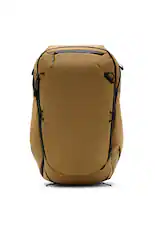 Front. Peak Design - Travel Backpack 45L - Coyote.
