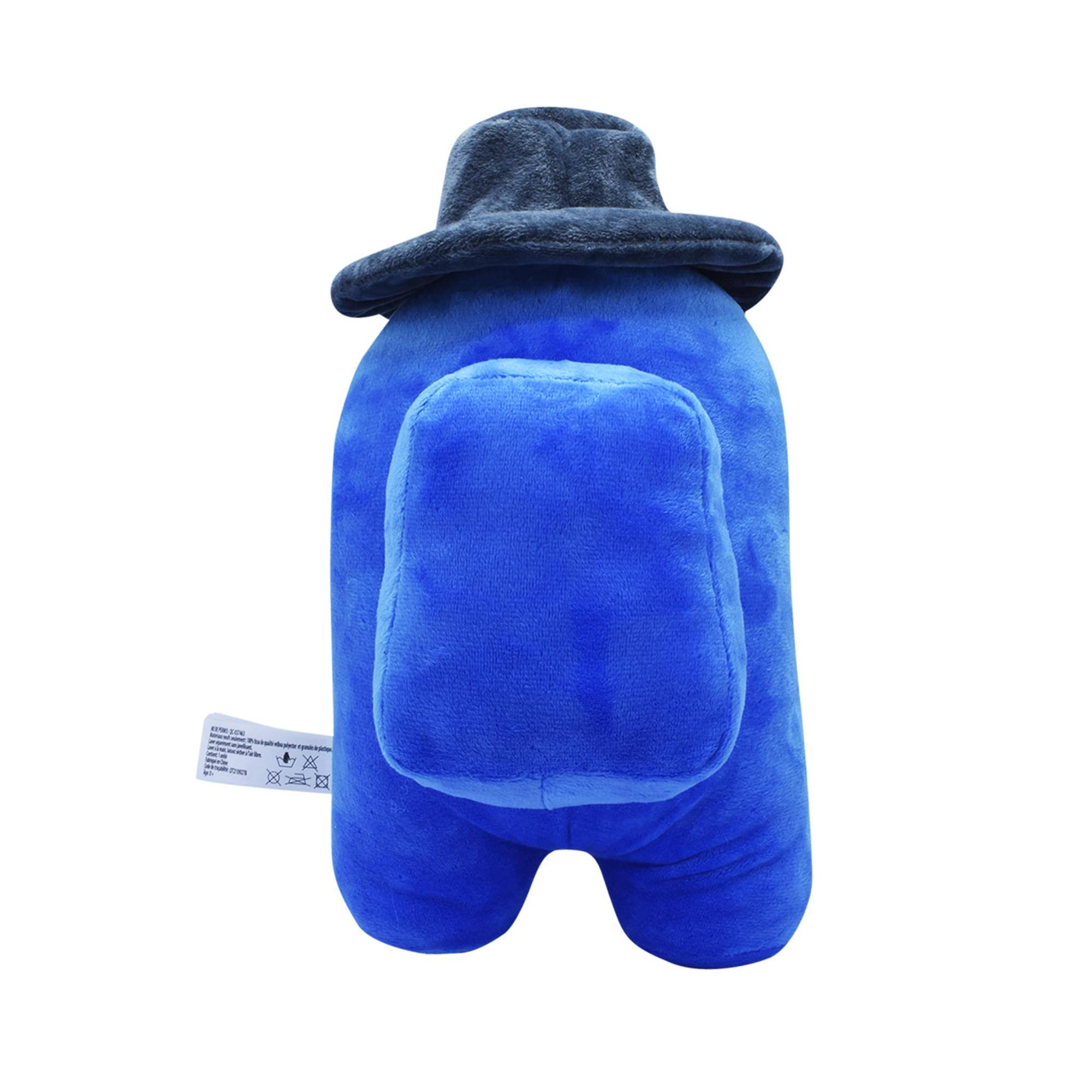 Alt View 10. Just Toys LLC - Among Us 7 Inch Plush | Blue Crewmate w/ Hat - Blue.