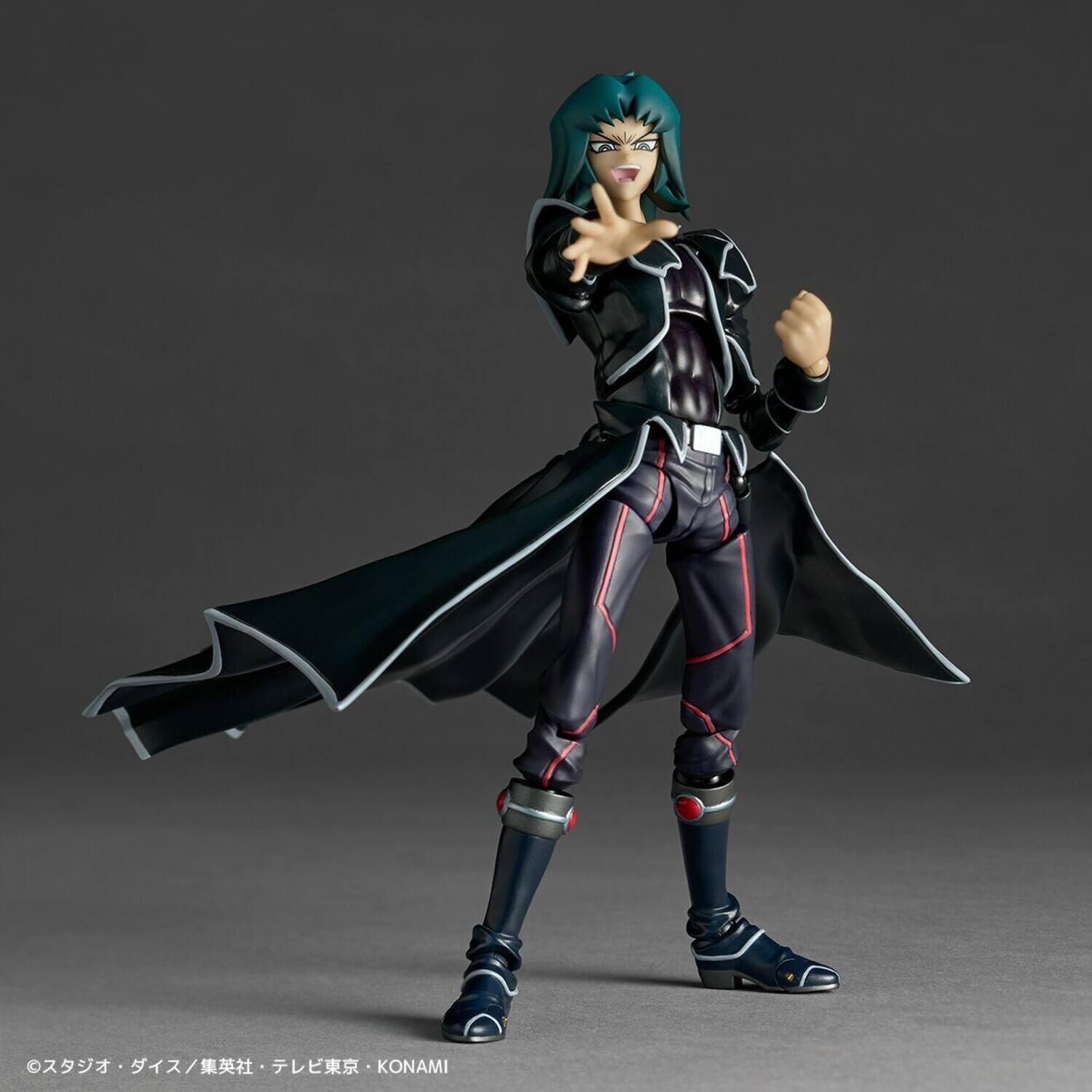 Alt View 4. PopMarket - Kaiyodo - Yu-Gi-Oh! - Revoltech - Zane Truesdale (Hellkaiser Ryo) Action Figure   - COLLECTIBLES - Multicolor.