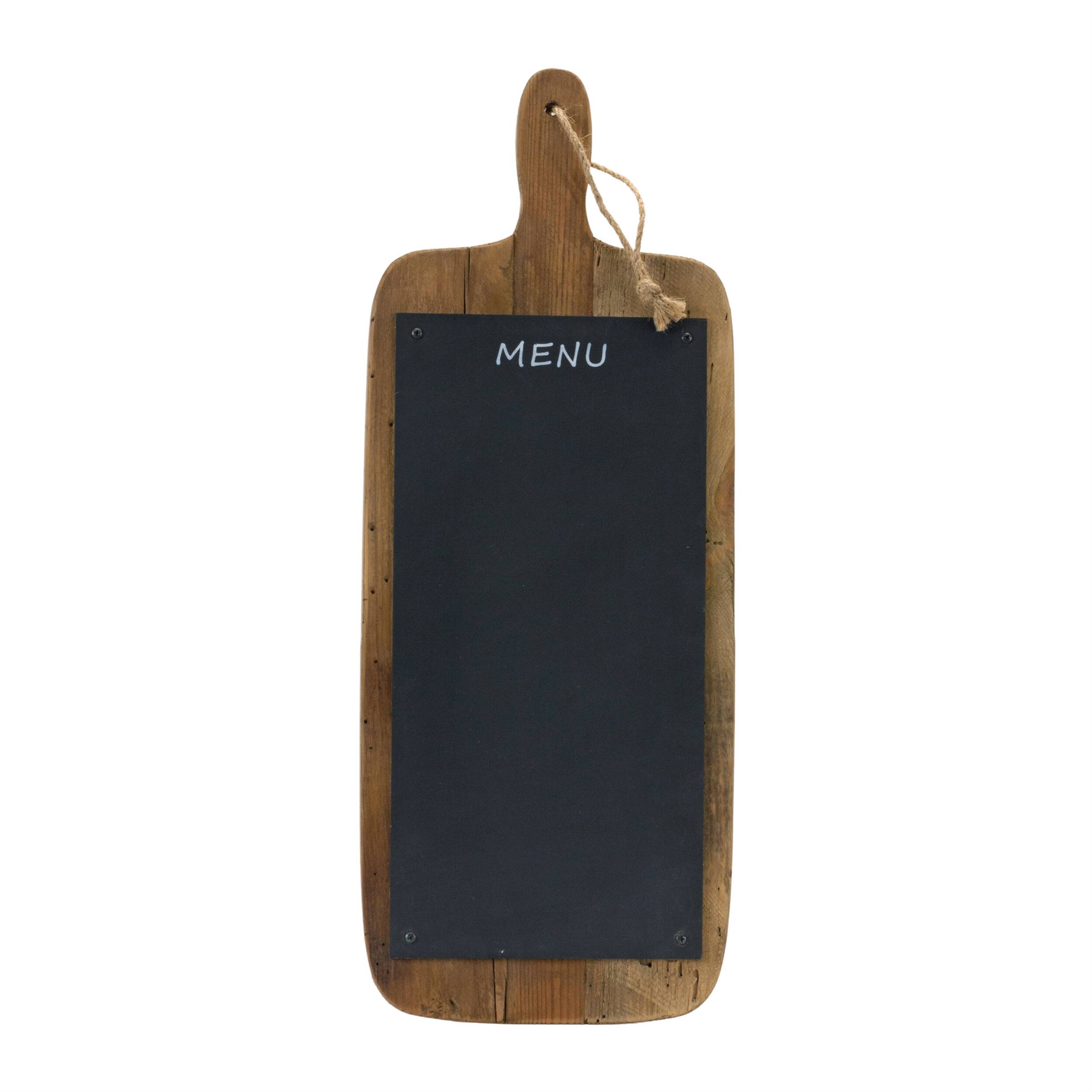 Angle. BreeBe - Memo Cutting Board (Set of 2) - Brown, Black.